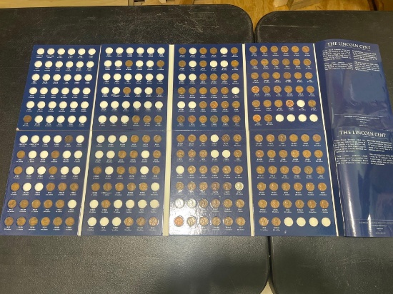 (2) Lincoln Head Penny Collection Books