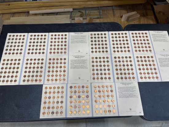 (5) Lincoln Head Penny Sets, Assumed to be Complete