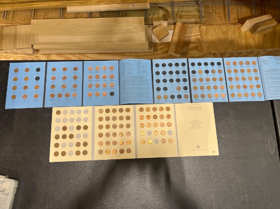 (3) Canadian Penny Collection Books, not complete
