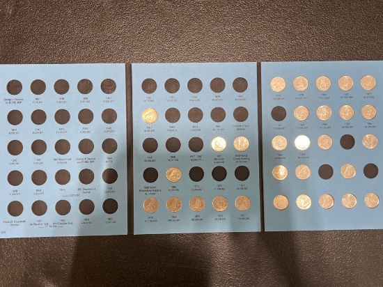 Canada 10 Cents Collection Book, not complete
