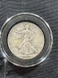 1945 D Walking Liberty Half Dollar