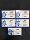 (5) U.S. Mint Proof Sets