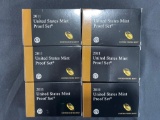 (6) 2011 U.S. Mint Proof Sets