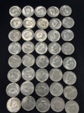 (40) Various Kennedy Half Dollars