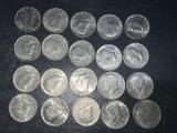 (20) 1972 Kennedy Half Dollars