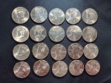 (20) 2011 P Kennedy Half Dollars
