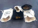 (5) Sacks of Mostly Wheat Pennies