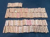 (125) Rolls of Various Pennies