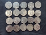 (20) 1973 Kennedy Half Dollars