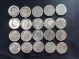 (20) 1971 Kennedy Half Dollars