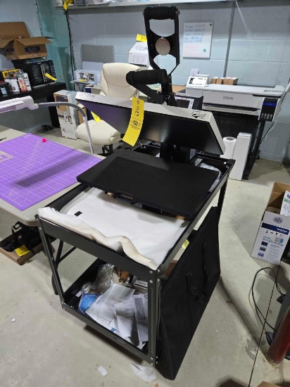 Heat press nation Signature Pro 16x24in press with cart