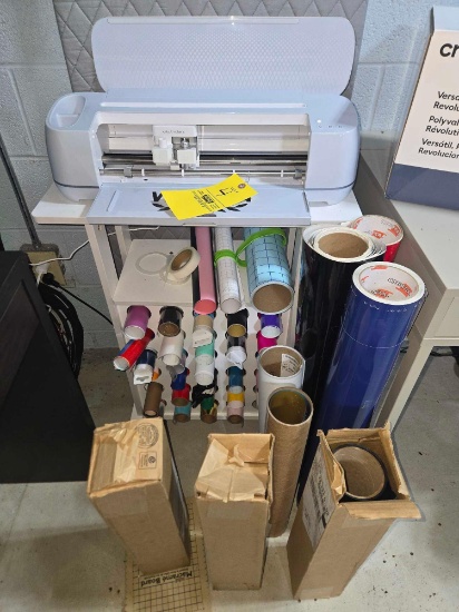 Cricut maker 3 w/ stand and orafol vinyl rolls