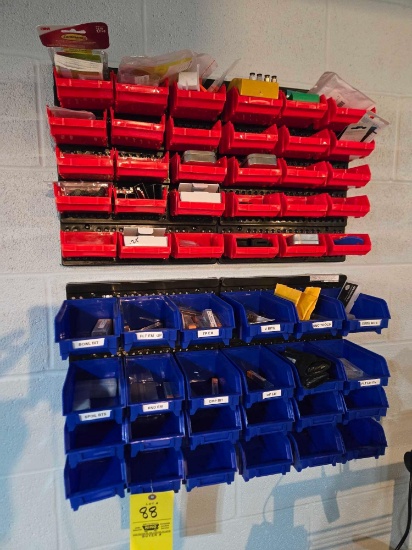 Organizers with wall mount and tools