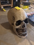 Large Composite Skull Decorator