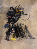 Gas Mask, Shelf Brackets, Tools Hooks