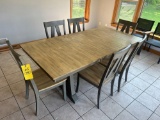 Modern 6 Chair Dinette