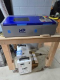 MP Monport Laser engraving machine, Monport CW-5200 industrial chiller