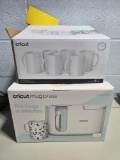 Cricut mug press w/ (3) mugs