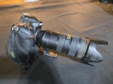 Nikon D4 Camera with Nikon AF-S Nikkor 70-200mm f/2.8G ED VR II lens