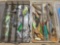 Crank baits, buzz baits