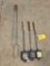 Camp cookers, hot dog roasting sticks