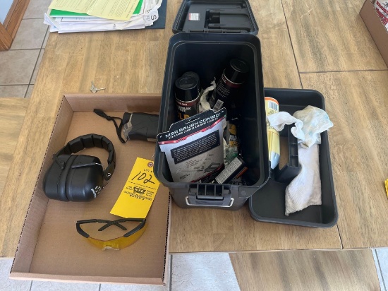 Cleaning Box, Halo Range Finder