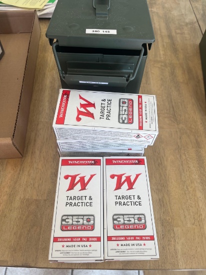 (8) Boxes 350 Legend Ammo