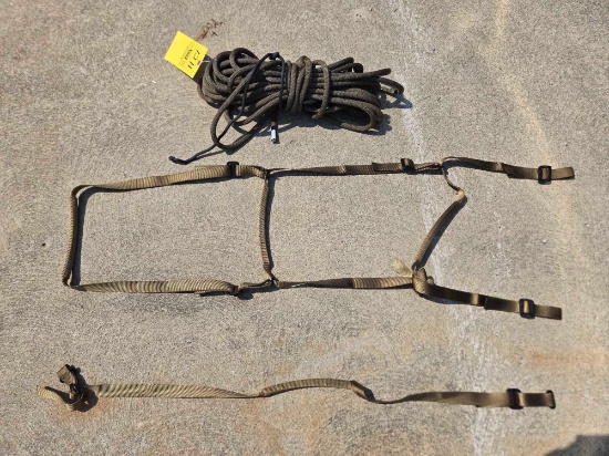 3 Step climbing aider, Climbing rope