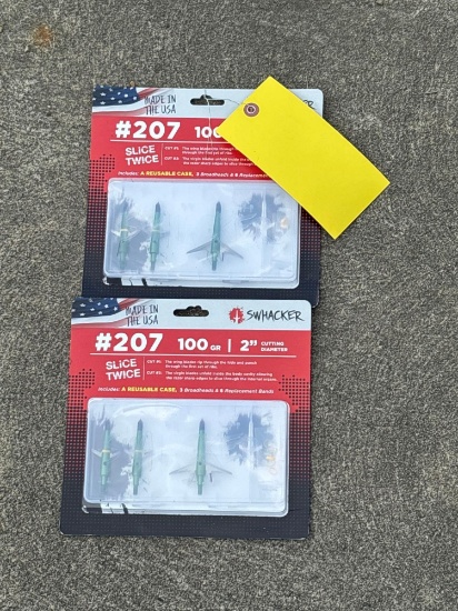 (2) NIB Swacker 2in Broadheads