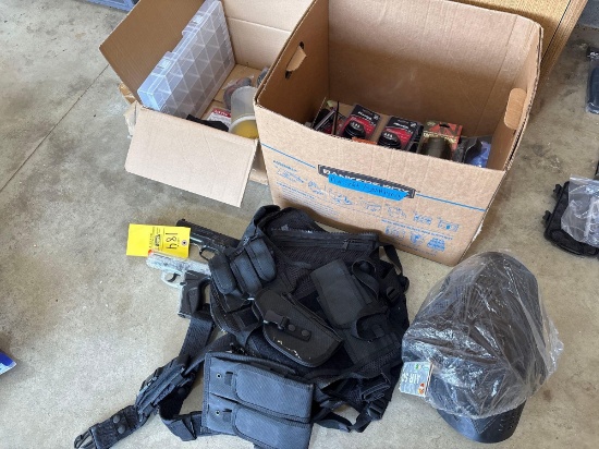 Targets, Headlights, Navigation LED Lights, Rags