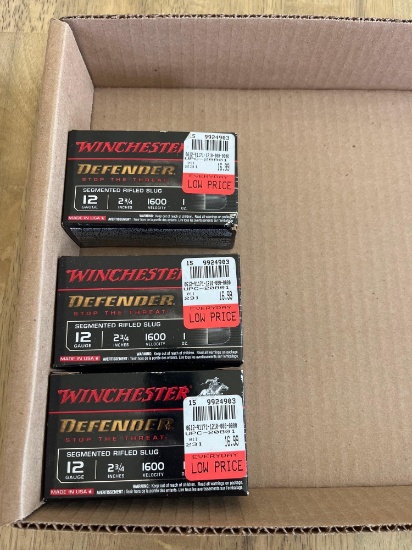 Winchester Defender Slugs