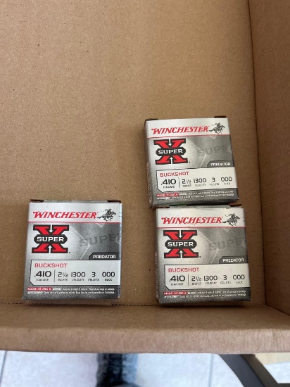 15rds of 410ga 000 Buckshot