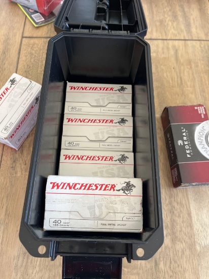 430rds of 40 s&w Ammo with box