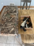 Airsoft Gun, AA Battery Chargers, 2 Ladder Stand Cushions