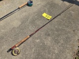 L.L. Bean Quest II 9ft 6wt 2pc fly rod with L.L. Bean double L reel
