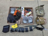 Saddle hunting itemsband accessories, ring of steps, knee pads, gear ties