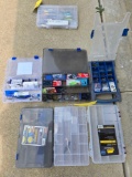 Jigs, Assorted hooks and weights, chatter baits