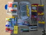 Rage swimmers, soft plastic baits, vibes, rod sleeves