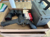 CROSSMAN co2 Air Pistol, Bushnell Binoculars