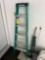 Werner 6ft step ladder and a 5ft wooden ladder