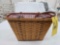 2004 Longaberger Mothers Day Weekend Tote Basket w/ Liner & Protector