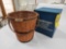 NIB 1989 Longaberger J.W. Collection Banker's Waste Basket