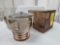 NIB 2002 Longaberger Collector's Club Family Together Series Work Basket w/ Lid, Liner, & Protector