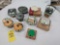 Assortment of Longaberger Saint Patrick's Day Baskets, Dishes, & Accessories