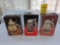 3 NIB Avon Collector's Steins - Age of the Iron Horse, Car Classics, & Tall Ships