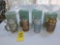 (4) NIB Avon Collector's Steins