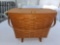 1989 Longaberger Footed Magazine Basket - No Protector or Liner