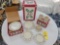 NIB Longaberger Traditional Holly 20 Pc. Dinnerware Set, 4 Mugs, & 4 Luncheon Plates