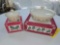NIB Longaberger Traditional Holly 2 Qt. Casserole Dish & Small Covered Dish