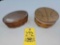 2009 Longaberger Tip Off Basketball Basket & 2008 Kickoff Football Basket